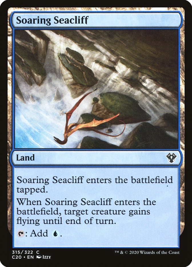 Soaring Seacliff [Commander 2020] | Good Games Cannington