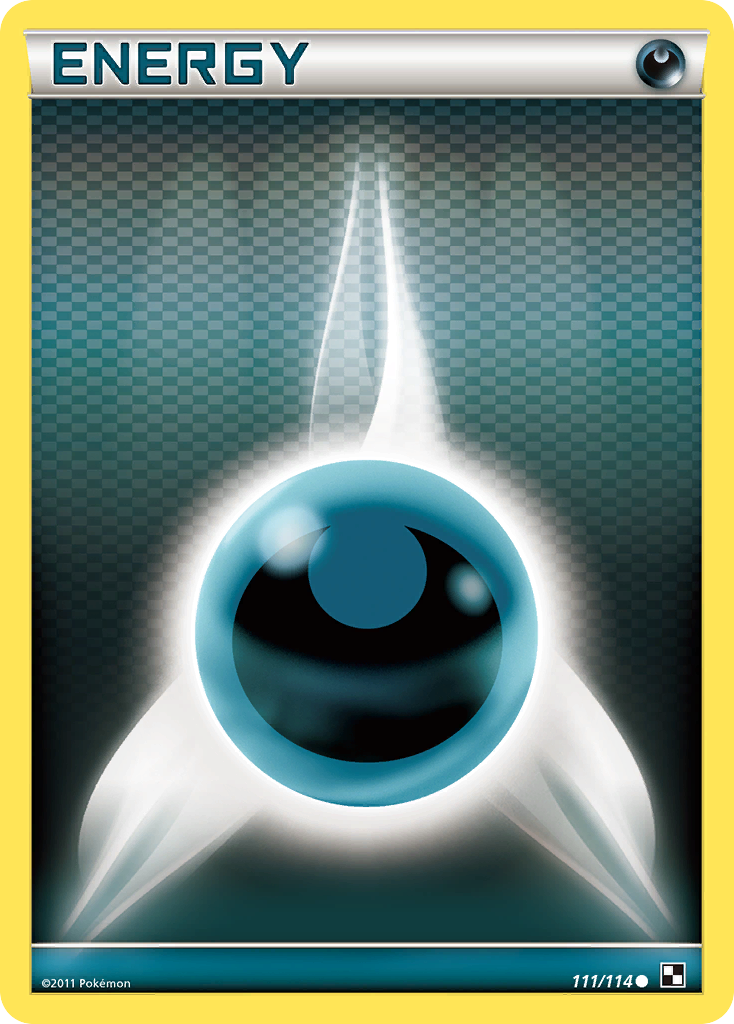 Darkness Energy (111/114) [Black & White: Base Set] | Good Games Cannington