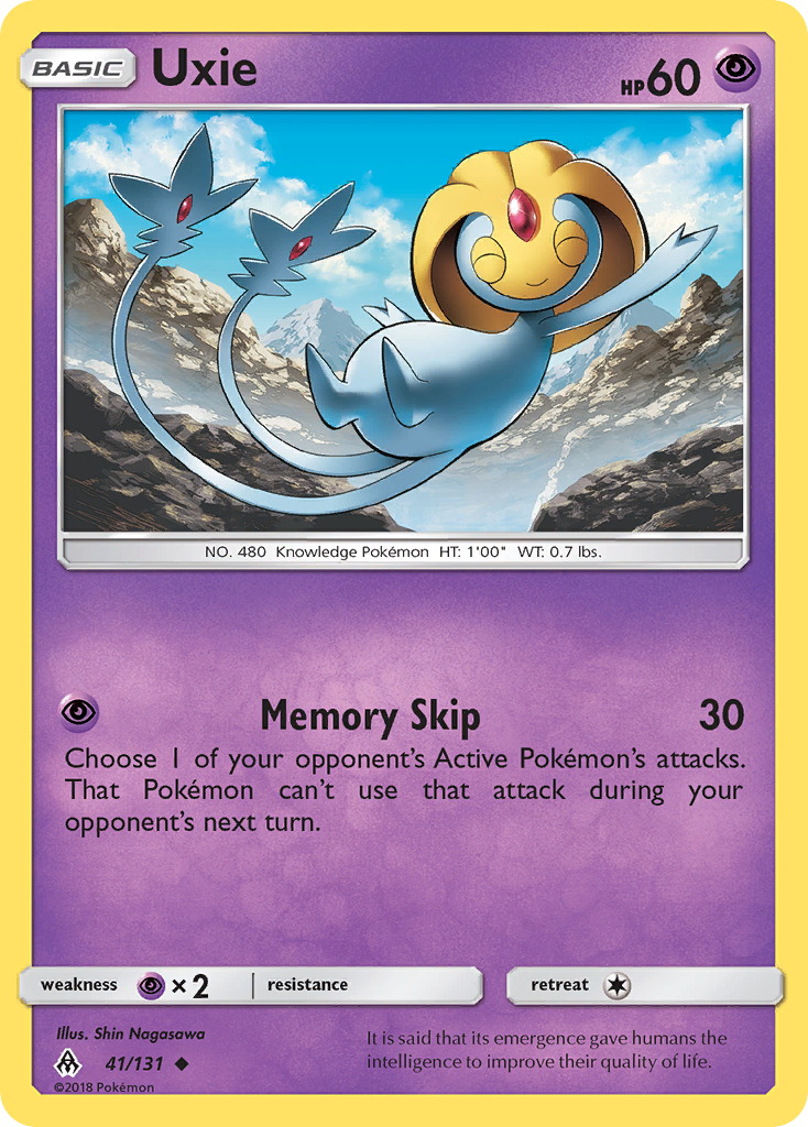 Uxie (41/131) [Sun & Moon: Forbidden Light] | Good Games Cannington