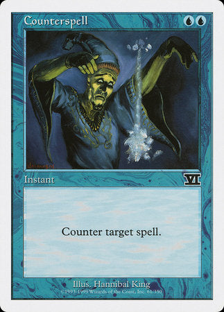 Counterspell [Classic Sixth Edition] | Good Games Cannington