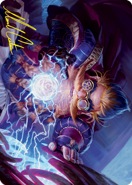 Storm-Kiln Artist Art Card (Gold-Stamped Signature) [Strixhaven: School of Mages Art Series] | Good Games Cannington