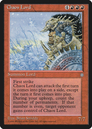 Chaos Lord [Ice Age] | Good Games Cannington