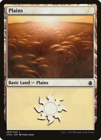 Plains (285) [Commander Anthology] | Good Games Cannington