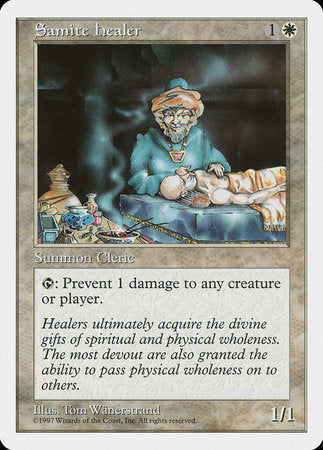 Samite Healer [Fifth Edition] | Good Games Cannington