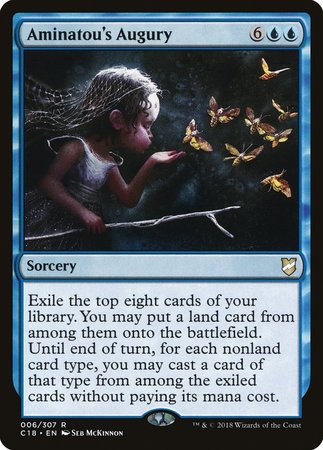 Aminatou's Augury [Commander 2018] | Good Games Cannington
