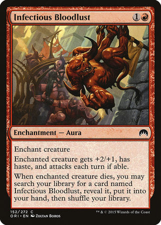 Infectious Bloodlust [Magic Origins] | Good Games Cannington