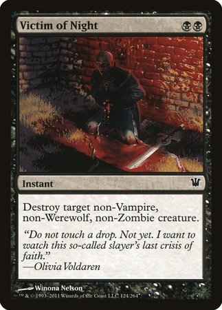 Victim of Night [Innistrad] | Good Games Cannington