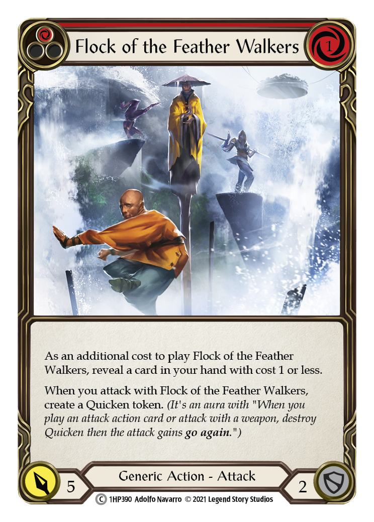 Flock of the Feather Walkers (Red) [1HP390] | Good Games Cannington
