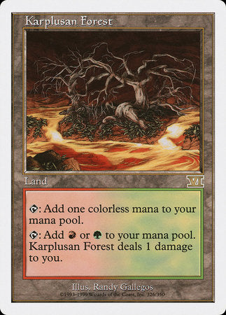 Karplusan Forest [Classic Sixth Edition] | Good Games Cannington