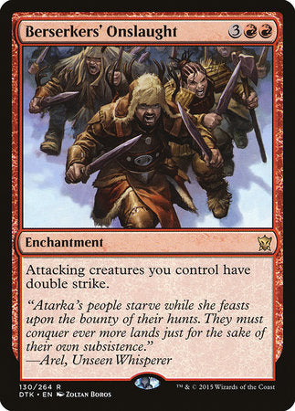 Berserkers' Onslaught [Dragons of Tarkir] | Good Games Cannington