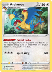 Archeops (147/195) (Theme Deck Exclusive) [Sword & Shield: Silver Tempest] | Good Games Cannington