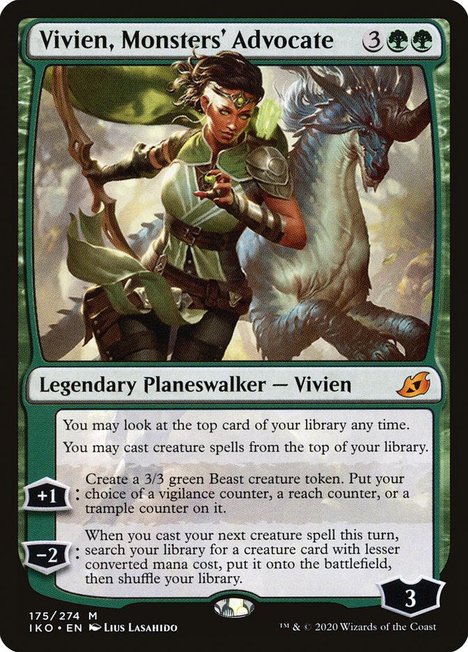 Vivien, Monsters' Advocate [Ikoria: Lair of Behemoths] | Good Games Cannington