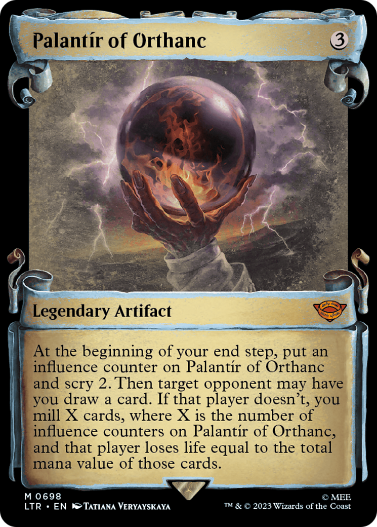 Palantir of Orthanc [The Lord of the Rings: Tales of Middle-Earth Showcase Scrolls] | Good Games Cannington