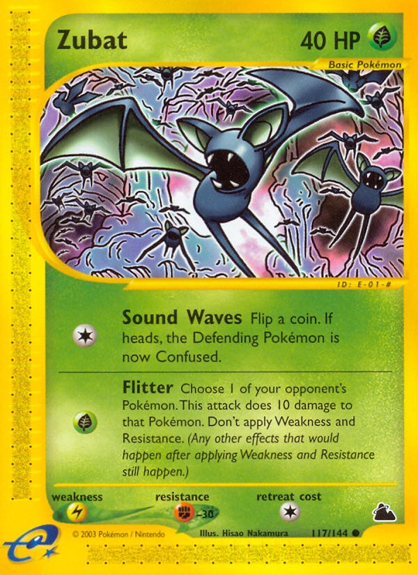 Zubat (117/144) [Skyridge] | Good Games Cannington