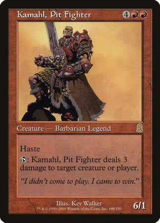 Kamahl, Pit Fighter [Odyssey] | Good Games Cannington