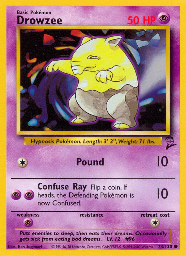 Drowzee (73/130) [Base Set 2] | Good Games Cannington