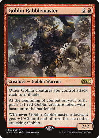 Goblin Rabblemaster [Magic 2015] | Good Games Cannington