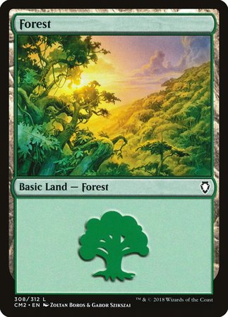 Forest (308) [Commander Anthology Volume II] | Good Games Cannington