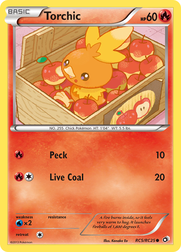 Torchic (RC5/RC25) [Black & White: Legendary Treasures] | Good Games Cannington