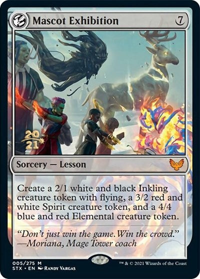 Mascot Exhibition [Strixhaven: School of Mages Prerelease Promos] | Good Games Cannington
