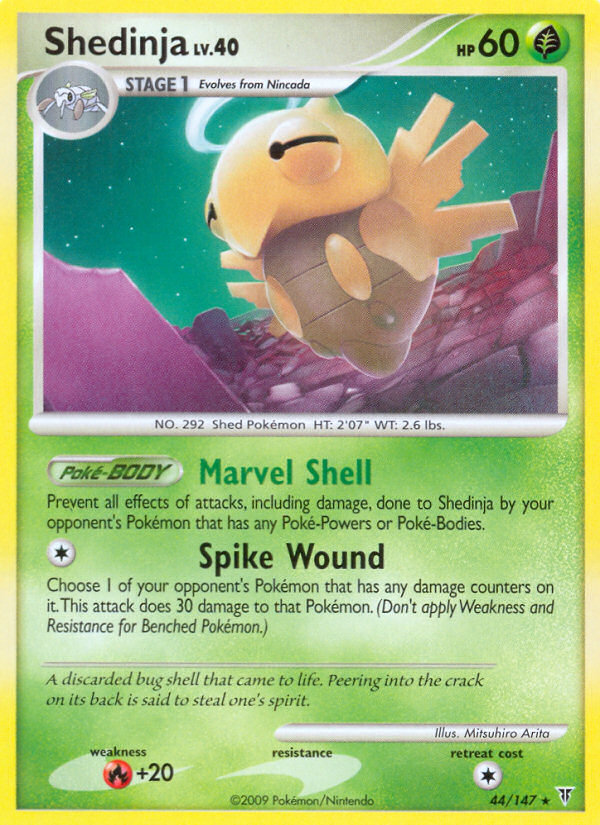 Shedinja (44/147) [Platinum: Supreme Victors] | Good Games Cannington