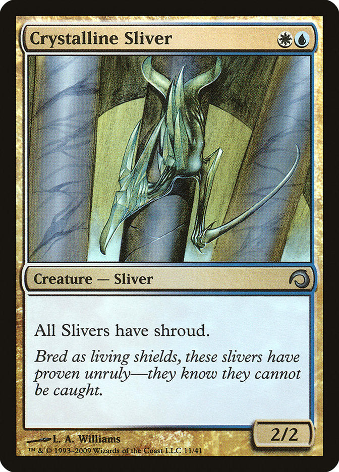 Crystalline Sliver [Premium Deck Series: Slivers] | Good Games Cannington