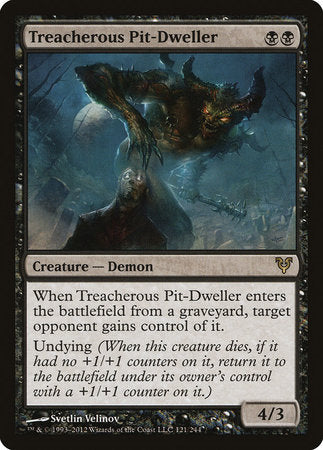 Treacherous Pit-Dweller [Avacyn Restored] | Good Games Cannington