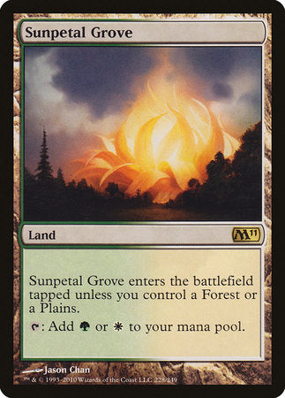Sunpetal Grove [Magic 2011] | Good Games Cannington