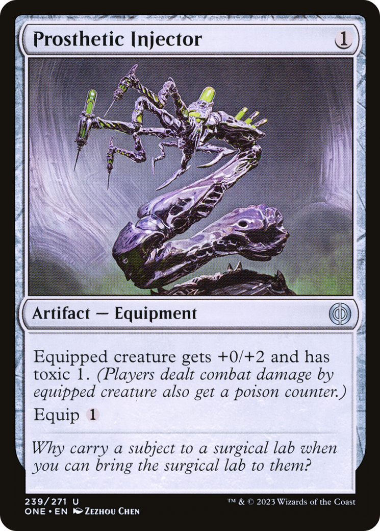 Prosthetic Injector [Phyrexia: All Will Be One] | Good Games Cannington