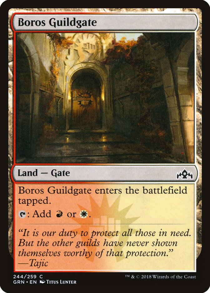 Boros Guildgate (244/259) [Guilds of Ravnica] | Good Games Cannington