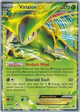 Virizion EX (9/101) (Emerald King - Andrew Estrada) [World Championships 2014] | Good Games Cannington