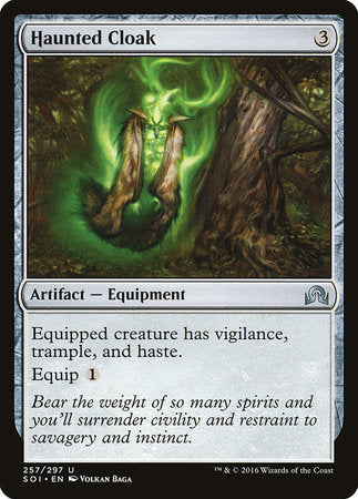 Haunted Cloak [Shadows over Innistrad] | Good Games Cannington