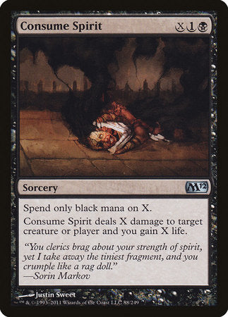 Consume Spirit [Magic 2012] | Good Games Cannington