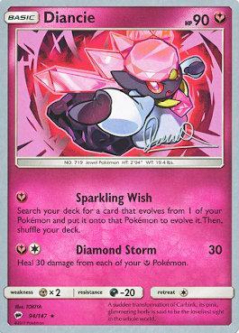Diancie (94/147) (Infinite Force - Diego Cassiraga) [World Championships 2017] | Good Games Cannington