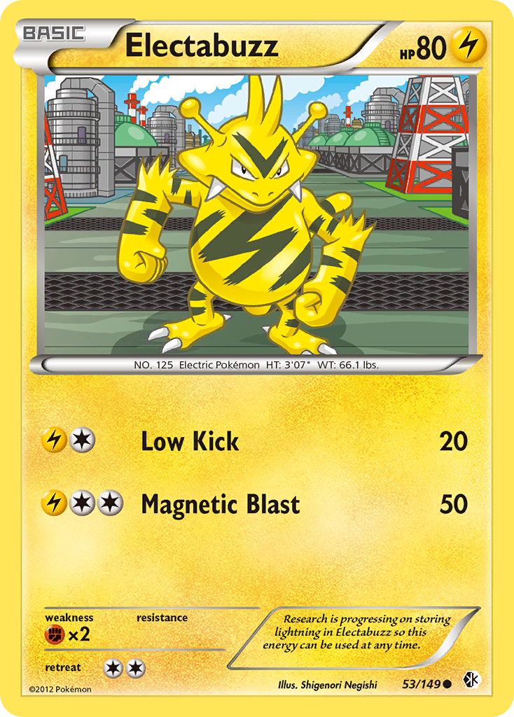Electabuzz (53/149) [Black & White: Boundaries Crossed] | Good Games Cannington