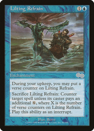 Lilting Refrain [Urza's Saga] | Good Games Cannington