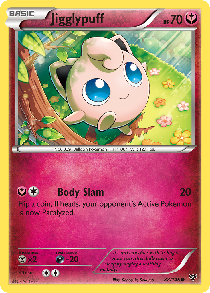 Jigglypuff (88/146) [XY: Base Set] | Good Games Cannington