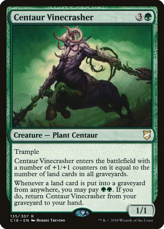 Centaur Vinecrasher [Commander 2018] | Good Games Cannington
