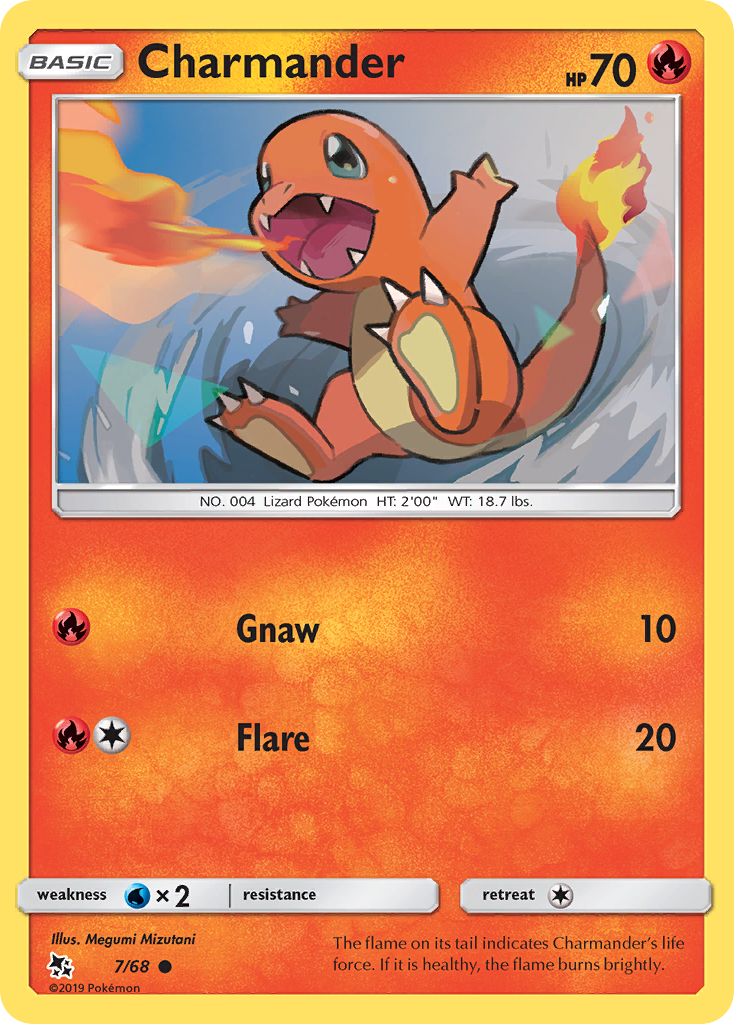 Charmander (7/68) [Sun & Moon: Hidden Fates] | Good Games Cannington