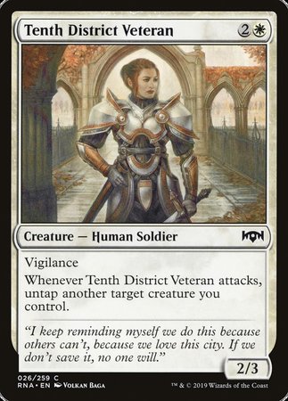 Tenth District Veteran [Ravnica Allegiance] | Good Games Cannington
