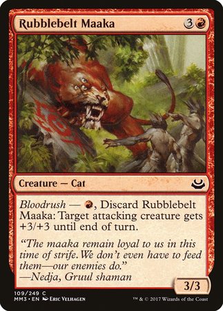Rubblebelt Maaka [Modern Masters 2017] | Good Games Cannington