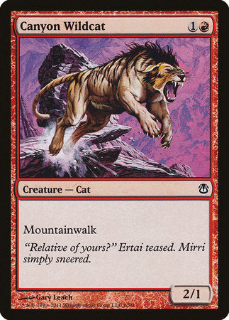 Canyon Wildcat [Duel Decks: Ajani vs. Nicol Bolas] | Good Games Cannington