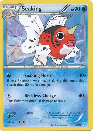 Seaking (12/30) [XY: Trainer Kit 3 - Suicune] | Good Games Cannington