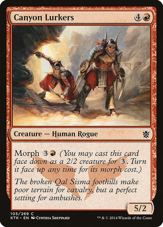 Canyon Lurkers [Khans of Tarkir] | Good Games Cannington