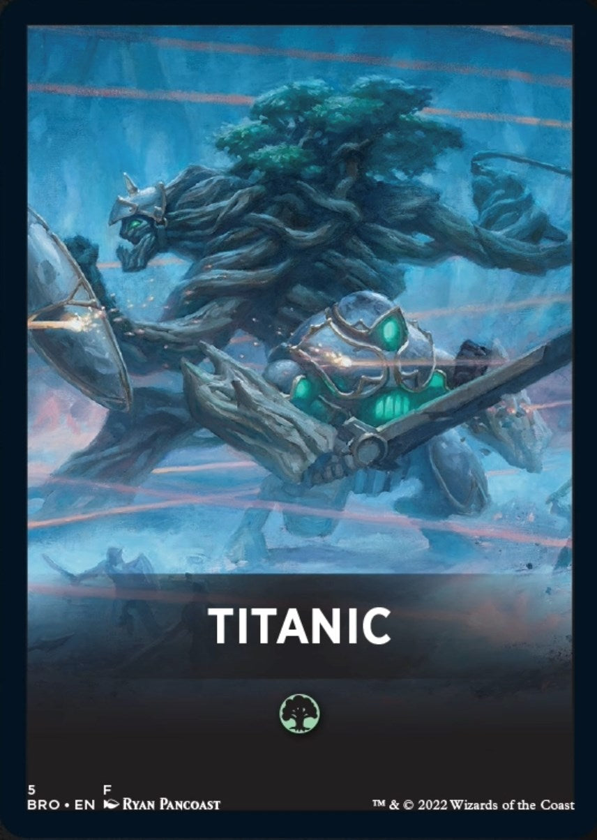 Titanic Theme Card [The Brothers' War Tokens] | Good Games Cannington