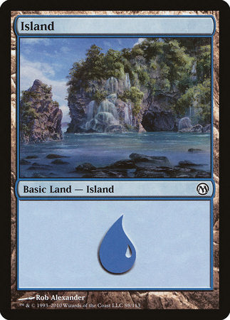 Island (98) [Duels of the Planeswalkers] | Good Games Cannington