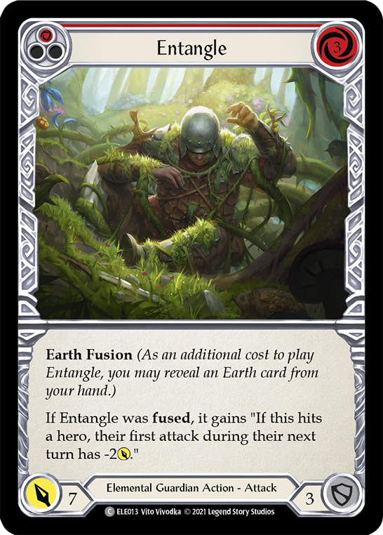Entangle (Red) [ELE013] (Tales of Aria)  1st Edition Rainbow Foil | Good Games Cannington