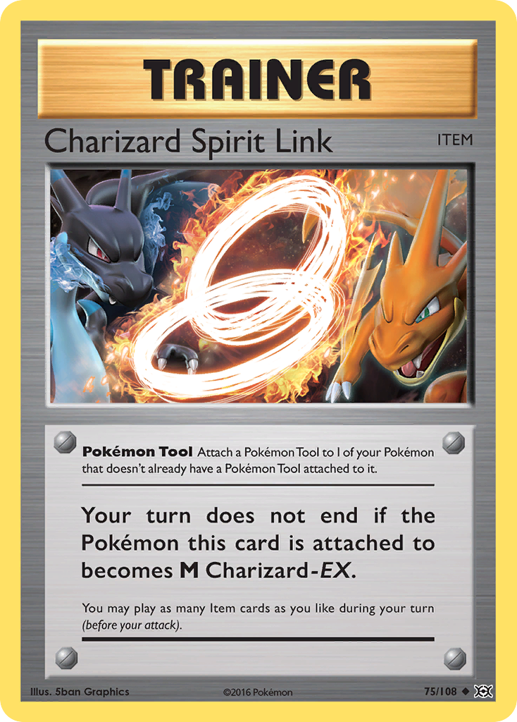 Charizard Spirit Link (75/108) [XY: Evolutions] | Good Games Cannington