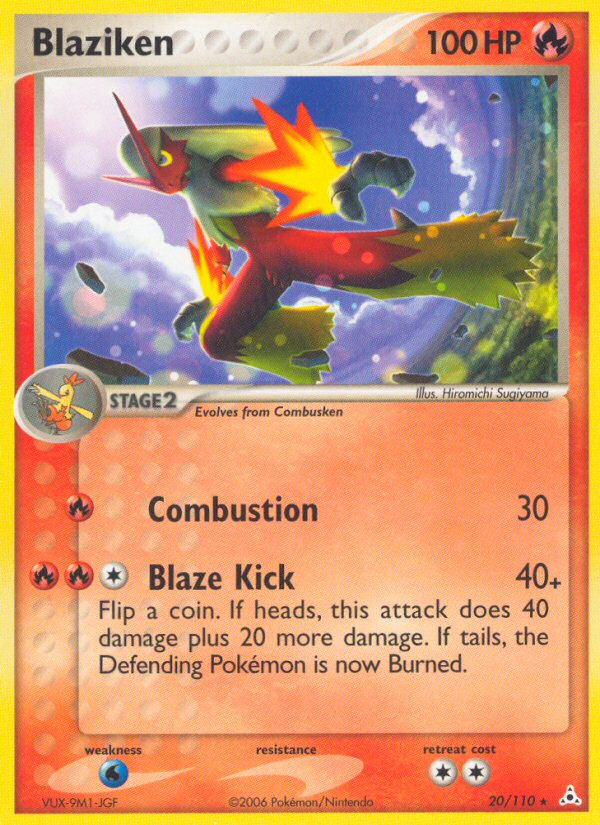 Blaziken (20/110) [EX: Holon Phantoms] | Good Games Cannington