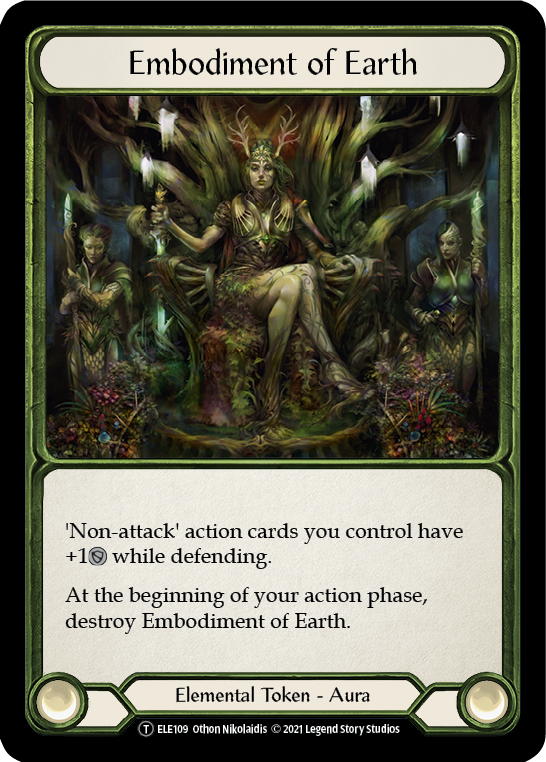 Embodiment of Earth // Shiver [U-ELE109 // U-ELE033] (Tales of Aria Unlimited)  Unlimited Normal | Good Games Cannington